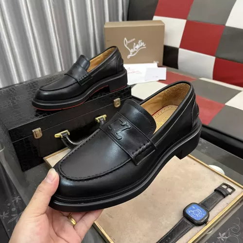 Cheap Christian Louboutin Leather Shoes For Men #1273843, $$135.00 USD On Christian Louboutin Leather Shoes