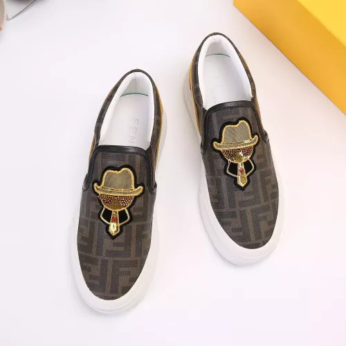 Replica Fendi Casual Shoes For Men #1274030 $68.00 USD for Wholesale