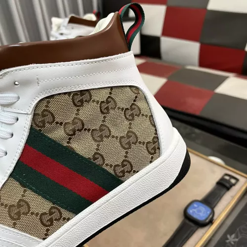 Replica Gucci High Tops Shoes For Men #1274143 $80.00 USD for Wholesale