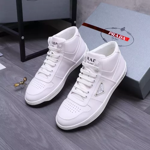 Replica Prada High Top Shoes For Women #1274415 $105.00 USD for Wholesale