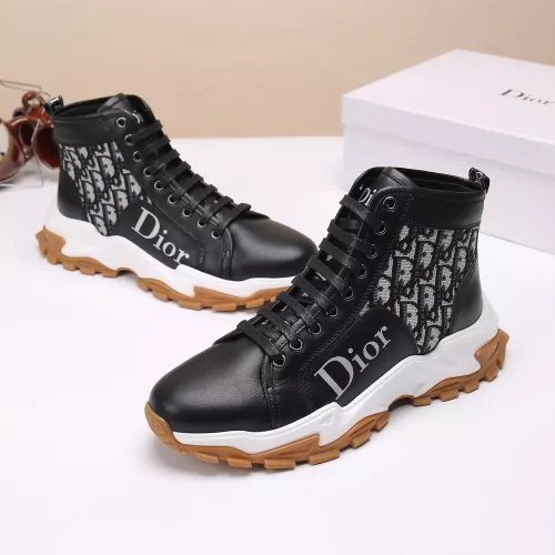 Replica Christian Dior High Top Shoes For Women #1274436 $82.00 USD for Wholesale