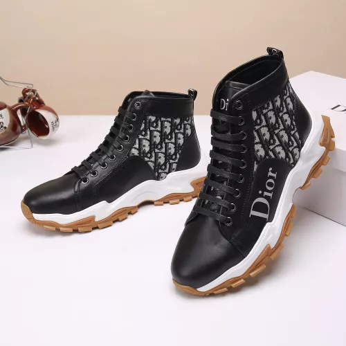 Replica Christian Dior High Top Shoes For Women #1274436 $82.00 USD for Wholesale