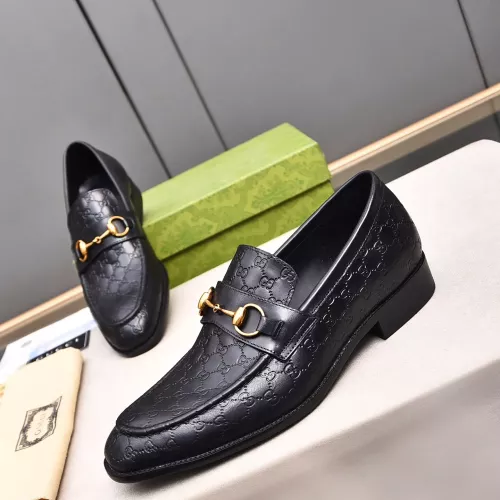 Replica Gucci Oxfords Shoes For Women #1274457 $92.00 USD for Wholesale