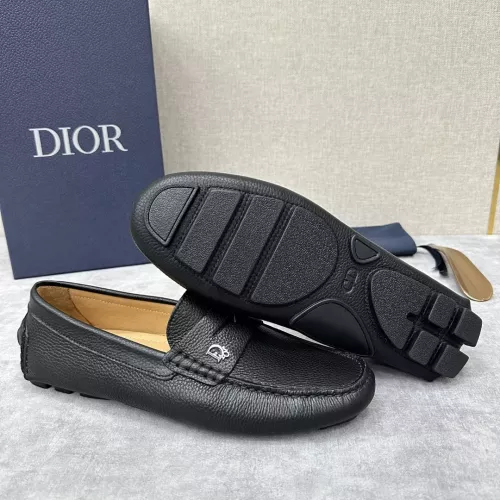 Replica Christian Dior Leather Shoes For Women #1274465 $130.00 USD for Wholesale