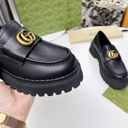 Replica Gucci Oxfords Shoes For Women #1275164 $102.00 USD for Wholesale