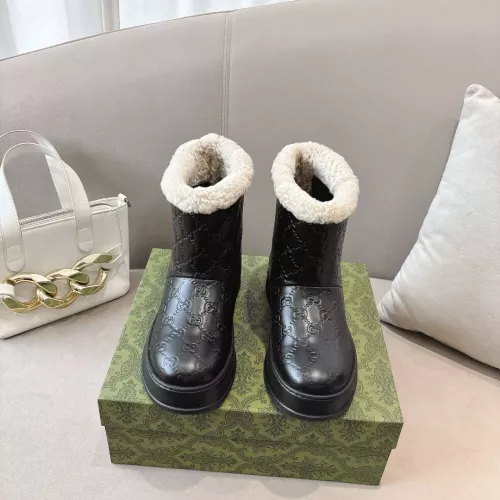 Replica Gucci Boots For Women #1275173 $115.00 USD for Wholesale