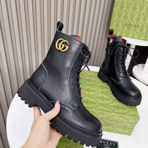 Replica Gucci Boots For Women #1275239 $108.00 USD for Wholesale