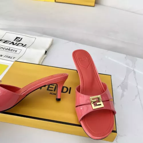 Replica Fendi Slippers For Women #1275267 $100.00 USD for Wholesale