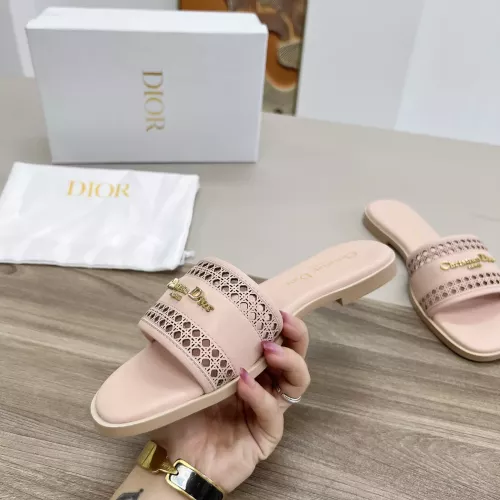 Replica Christian Dior Slippers For Women #1275281 $82.00 USD for Wholesale