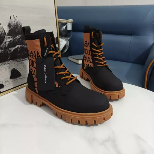 Replica Dolce & Gabbana D&G Boots For Men #1275327 $130.00 USD for Wholesale