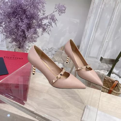 Replica Valentino High-Heeled Shoes For Women #1276029 $98.00 USD for Wholesale