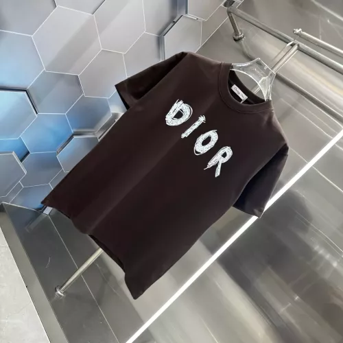 Replica Christian Dior T-Shirts Short Sleeved For Unisex #1276407 $42.00 USD for Wholesale