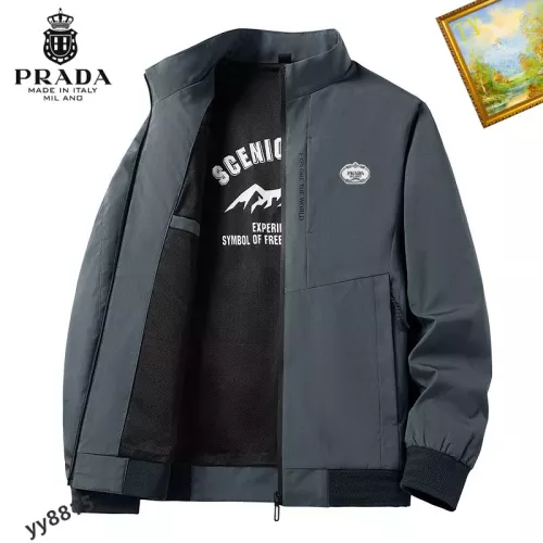 Cheap Prada Jackets Long Sleeved For Men #1276637, $$60.00 USD On Prada Jackets