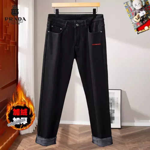 Replica Prada Jeans For Men #1276654 $48.00 USD for Wholesale