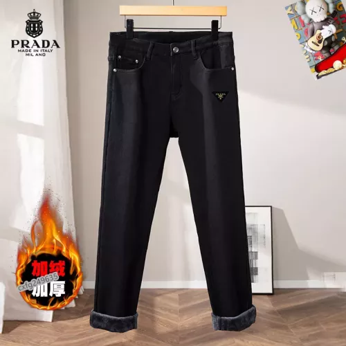 Replica Prada Jeans For Men #1276661 $48.00 USD for Wholesale