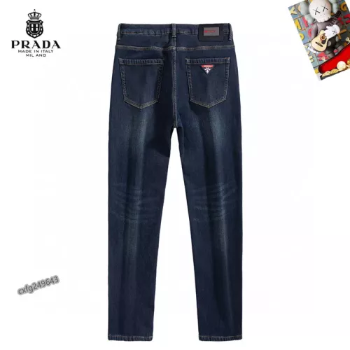 Replica Prada Jeans For Men #1276668 $48.00 USD for Wholesale