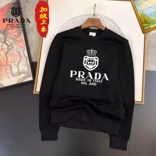 Cheap Prada Hoodies Long Sleeved For Men #1276976, $$45.00 USD On Prada Hoodies