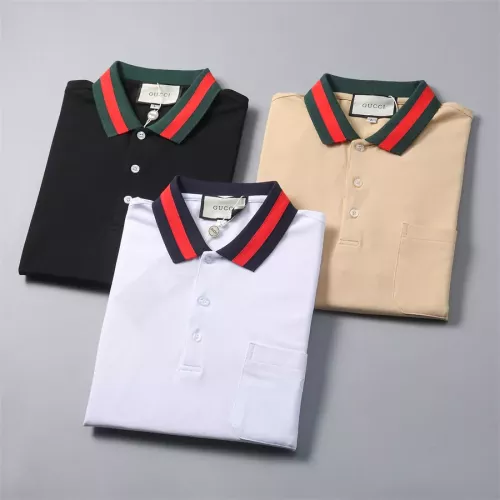 Replica Gucci T-Shirts Short Sleeved For Men #1277080 $34.00 USD for Wholesale