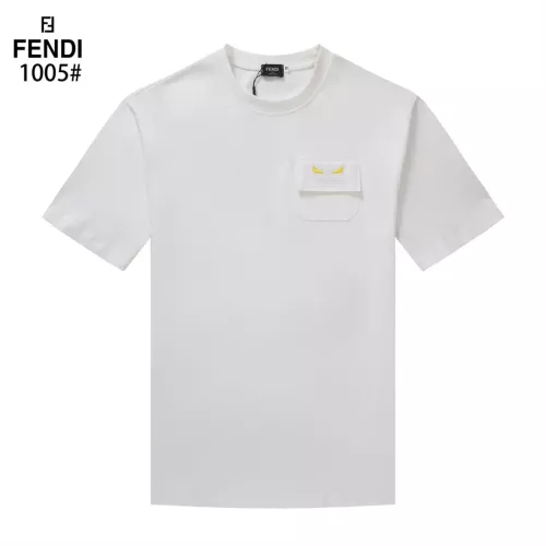 Cheap Fendi T-Shirts Short Sleeved For Unisex #1277170, $$29.00 USD On Fendi T-Shirts