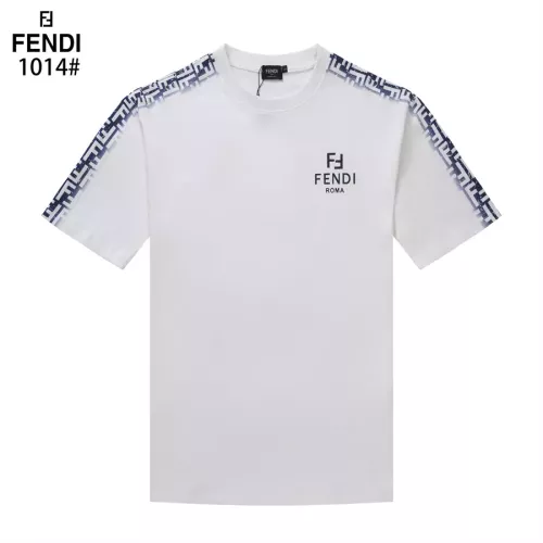 Cheap Fendi T-Shirts Short Sleeved For Unisex #1277195, $$29.00 USD On Fendi T-Shirts