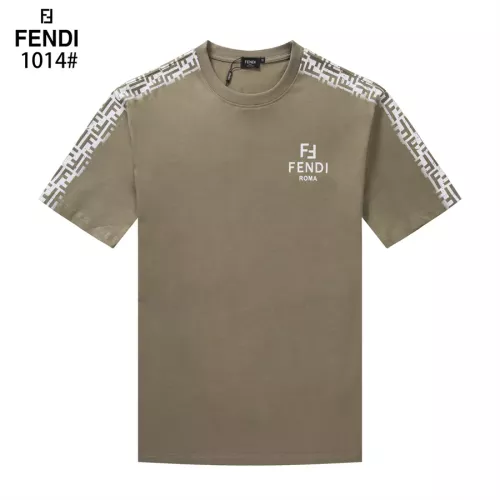 Cheap Fendi T-Shirts Short Sleeved For Unisex #1277196, $$29.00 USD On Fendi T-Shirts