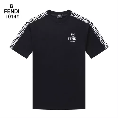 Cheap Fendi T-Shirts Short Sleeved For Unisex #1277198, $$29.00 USD On Fendi T-Shirts