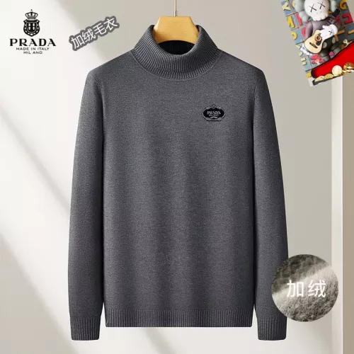 Cheap Prada Sweater Long Sleeved For Men #1277350, $$48.00 USD On Prada Sweater