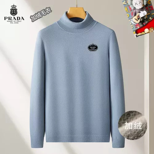 Cheap Prada Sweater Long Sleeved For Men #1277352, $$48.00 USD On Prada Sweater