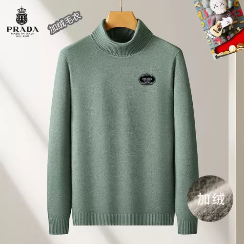 Cheap Prada Sweater Long Sleeved For Men #1277353, $$48.00 USD On Prada Sweater