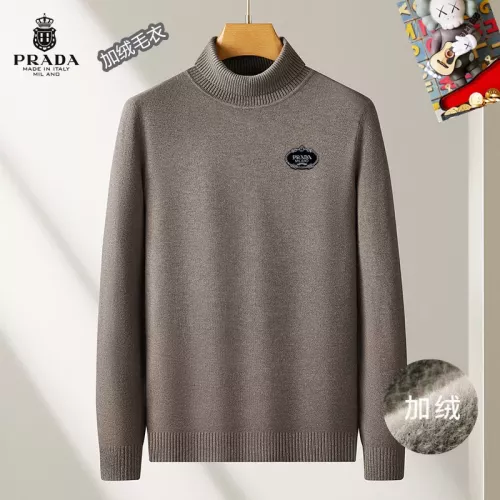 Cheap Prada Sweater Long Sleeved For Men #1277355, $$48.00 USD On Prada Sweater