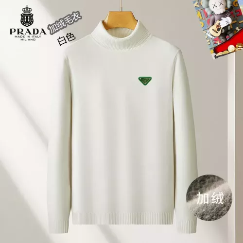 Cheap Prada Sweater Long Sleeved For Men #1277437, $$48.00 USD On Prada Sweater