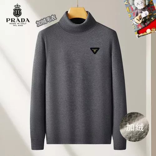 Cheap Prada Sweater Long Sleeved For Men #1277468, $$48.00 USD On Prada Sweater