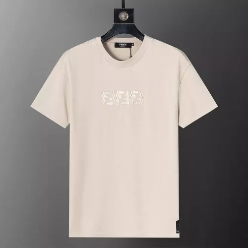 Cheap Fendi T-Shirts Short Sleeved For Men #1277632, $$25.00 USD On Fendi T-Shirts