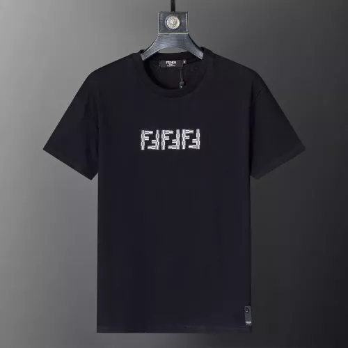 Cheap Fendi T-Shirts Short Sleeved For Men #1277634, $$25.00 USD On Fendi T-Shirts