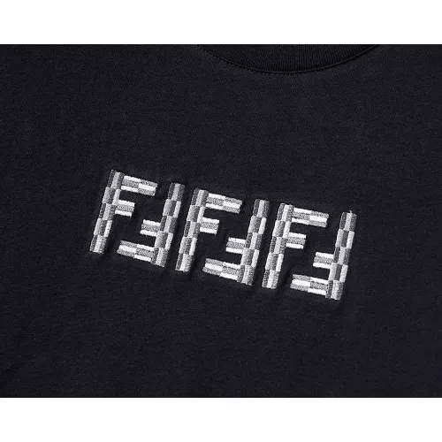 Replica Fendi T-Shirts Short Sleeved For Men #1277634 $25.00 USD for Wholesale