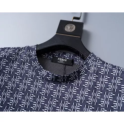 Replica Fendi T-Shirts Short Sleeved For Men #1277636 $25.00 USD for Wholesale