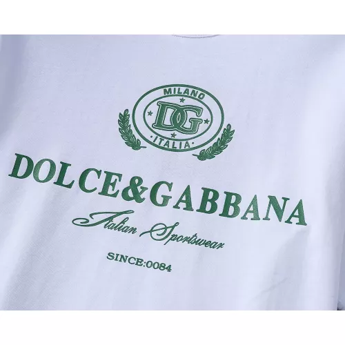 Replica Dolce & Gabbana D&G T-Shirts Short Sleeved For Men #1277692 $25.00 USD for Wholesale