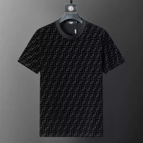 Cheap Fendi T-Shirts Short Sleeved For Men #1277709, $$25.00 USD On Fendi T-Shirts