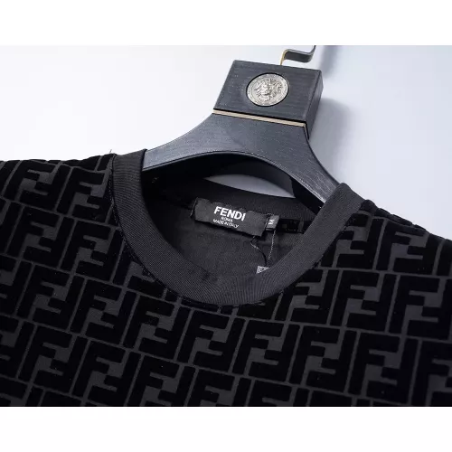 Replica Fendi T-Shirts Short Sleeved For Men #1277709 $25.00 USD for Wholesale