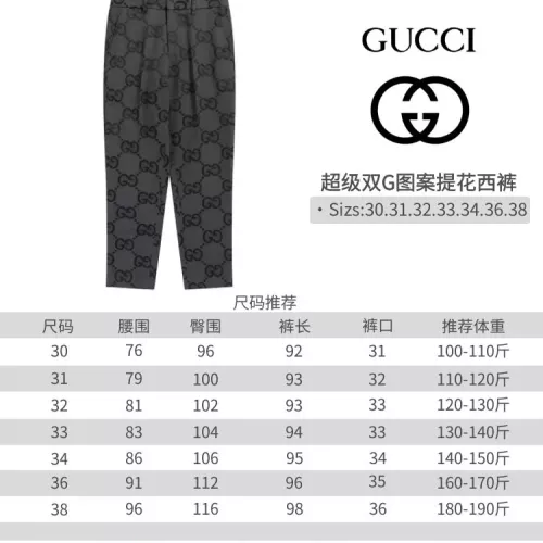 Replica Gucci Pants For Men #1277851 $68.00 USD for Wholesale