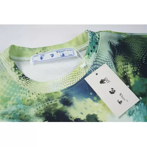 Replica Off-White T-Shirts Short Sleeved For Men #1277944 $29.00 USD for Wholesale