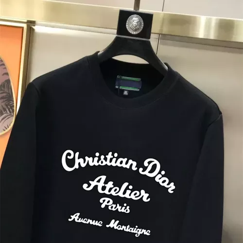 Replica Christian Dior Hoodies Long Sleeved For Unisex #1278082 $40.00 USD for Wholesale