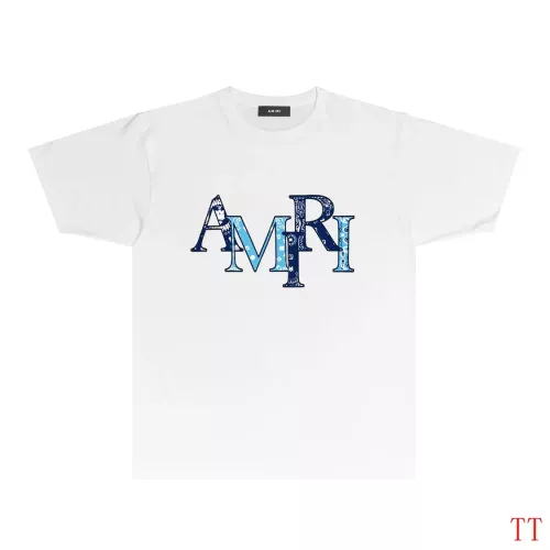 Cheap Amiri T-Shirts Short Sleeved For Unisex #1278212, $$32.00 USD On Amiri T-Shirts