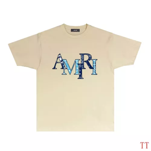 Cheap Amiri T-Shirts Short Sleeved For Unisex #1278213, $$32.00 USD On Amiri T-Shirts