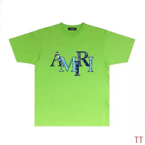 Cheap Amiri T-Shirts Short Sleeved For Unisex #1278216, $$32.00 USD On Amiri T-Shirts