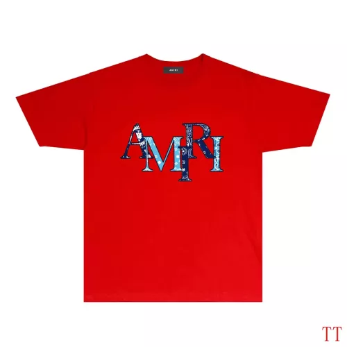 Cheap Amiri T-Shirts Short Sleeved For Unisex #1278218, $$32.00 USD On Amiri T-Shirts