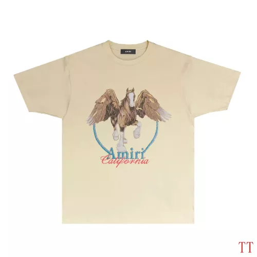 Cheap Amiri T-Shirts Short Sleeved For Unisex #1278222, $$32.00 USD On Amiri T-Shirts