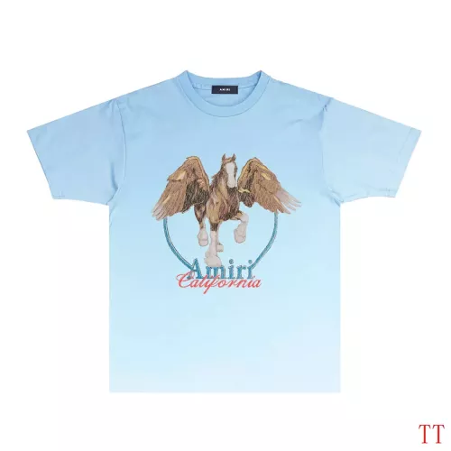 Cheap Amiri T-Shirts Short Sleeved For Unisex #1278223, $$32.00 USD On Amiri T-Shirts