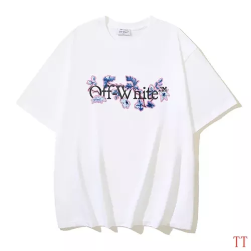 Cheap Off-White T-Shirts Short Sleeved For Unisex #1278387, $$29.00 USD On Off-White T-Shirts