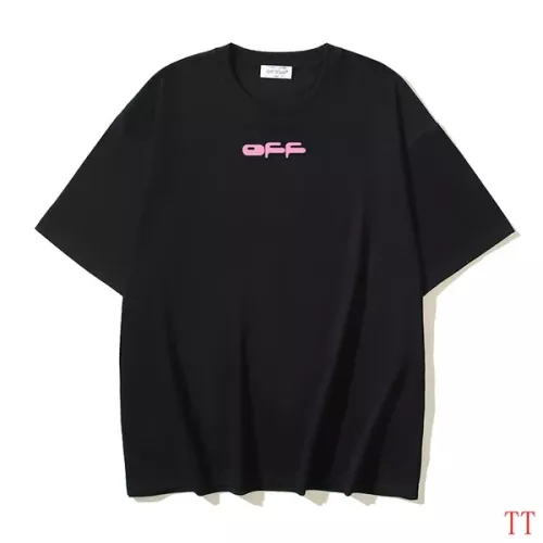 Replica Off-White T-Shirts Short Sleeved For Unisex #1278401 $29.00 USD for Wholesale